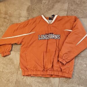 Texas Longhorns Orange Pullover Jacket